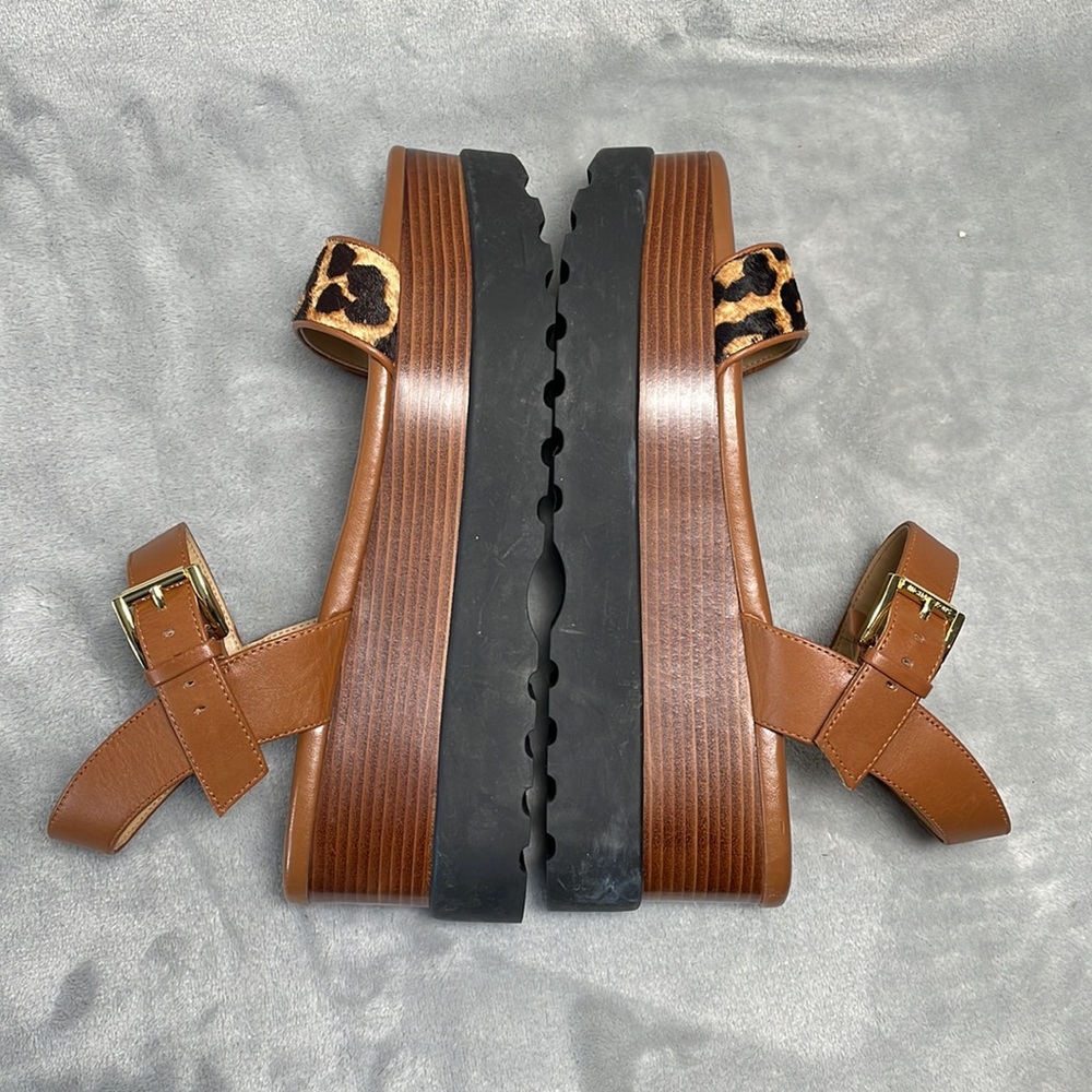 Michael Kors Marlon Platform Sandals Size 8 - Picture 6 of 8